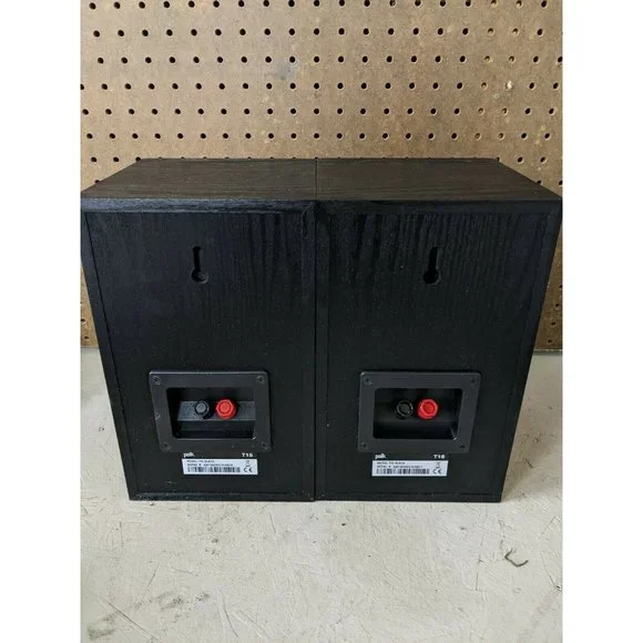 Polk Audio T15 100 Watt Home Theater Bookshelf Speakers (Pair)